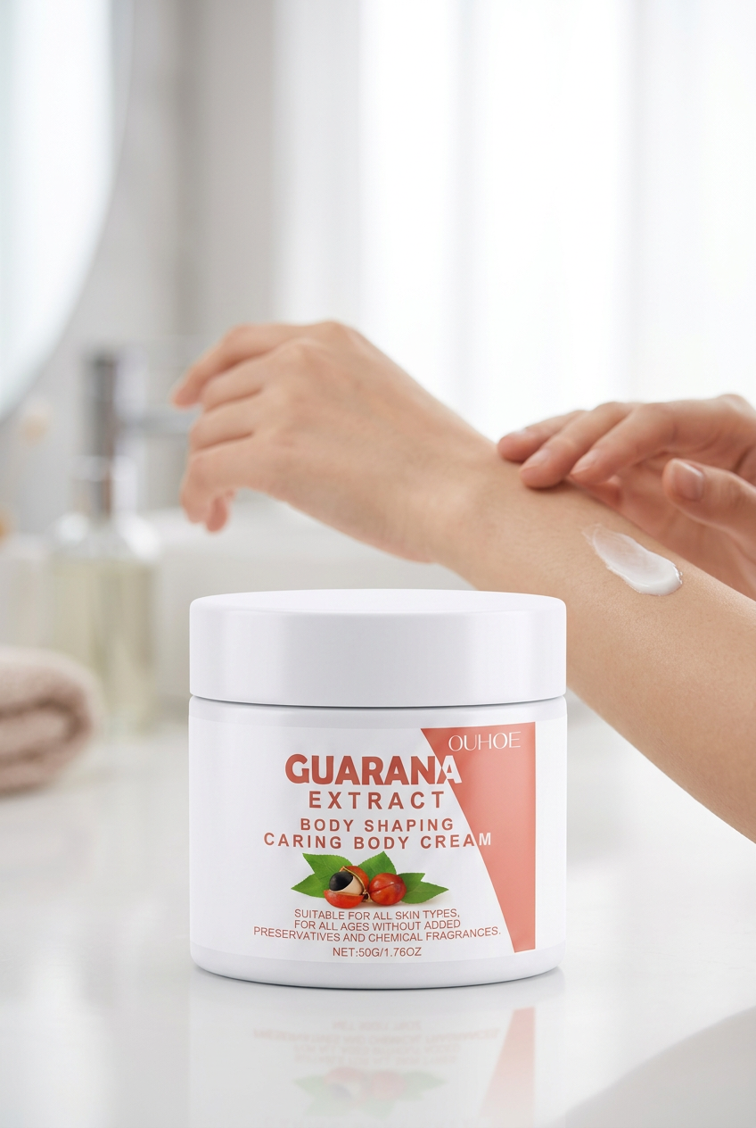 OUHOE Körpercreme mit Guarana-Extrakt von Beauty Vellvet, Ansicht 2