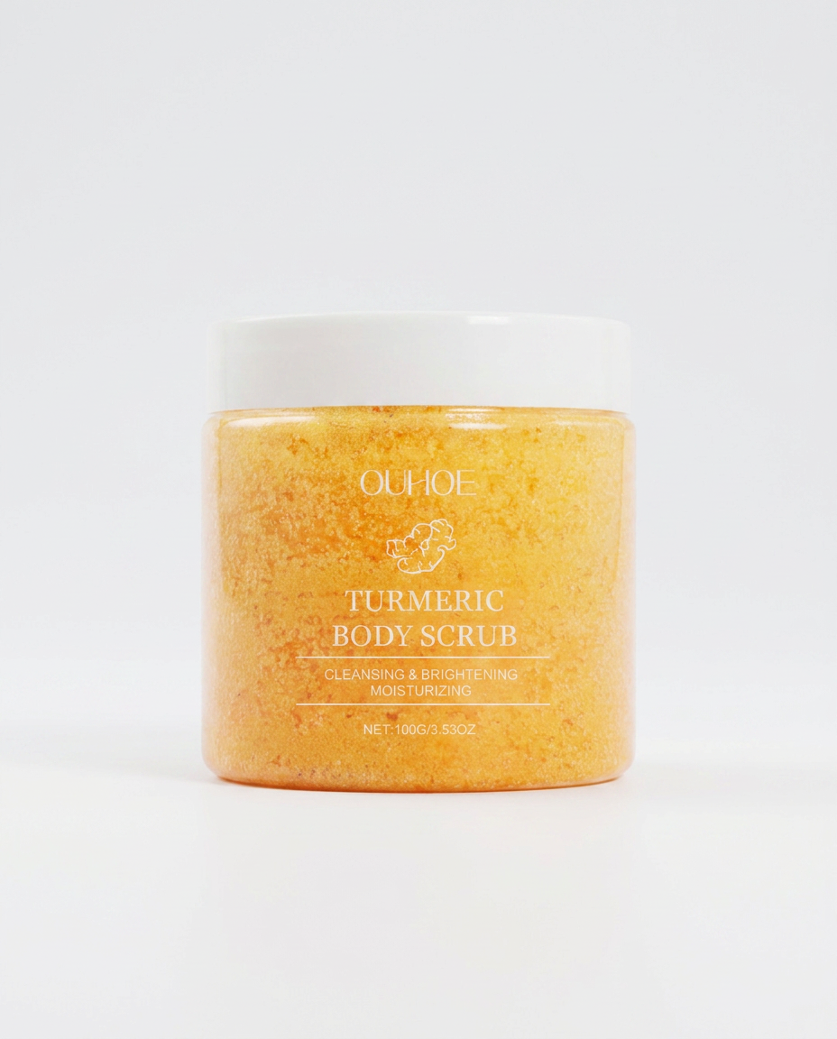 Gommage pour le corps au curcuma OUHOE par Beauty Vellvet