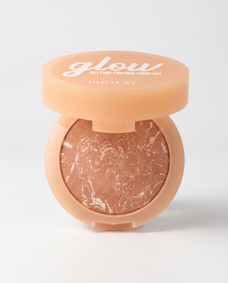 PHOFAY Glow Marmoriertes Fixierpuder — Stil 03