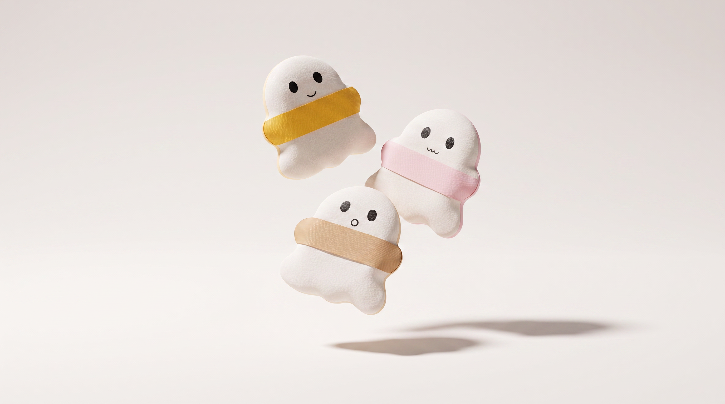 Cute Ghost Cushion Makeup Puff