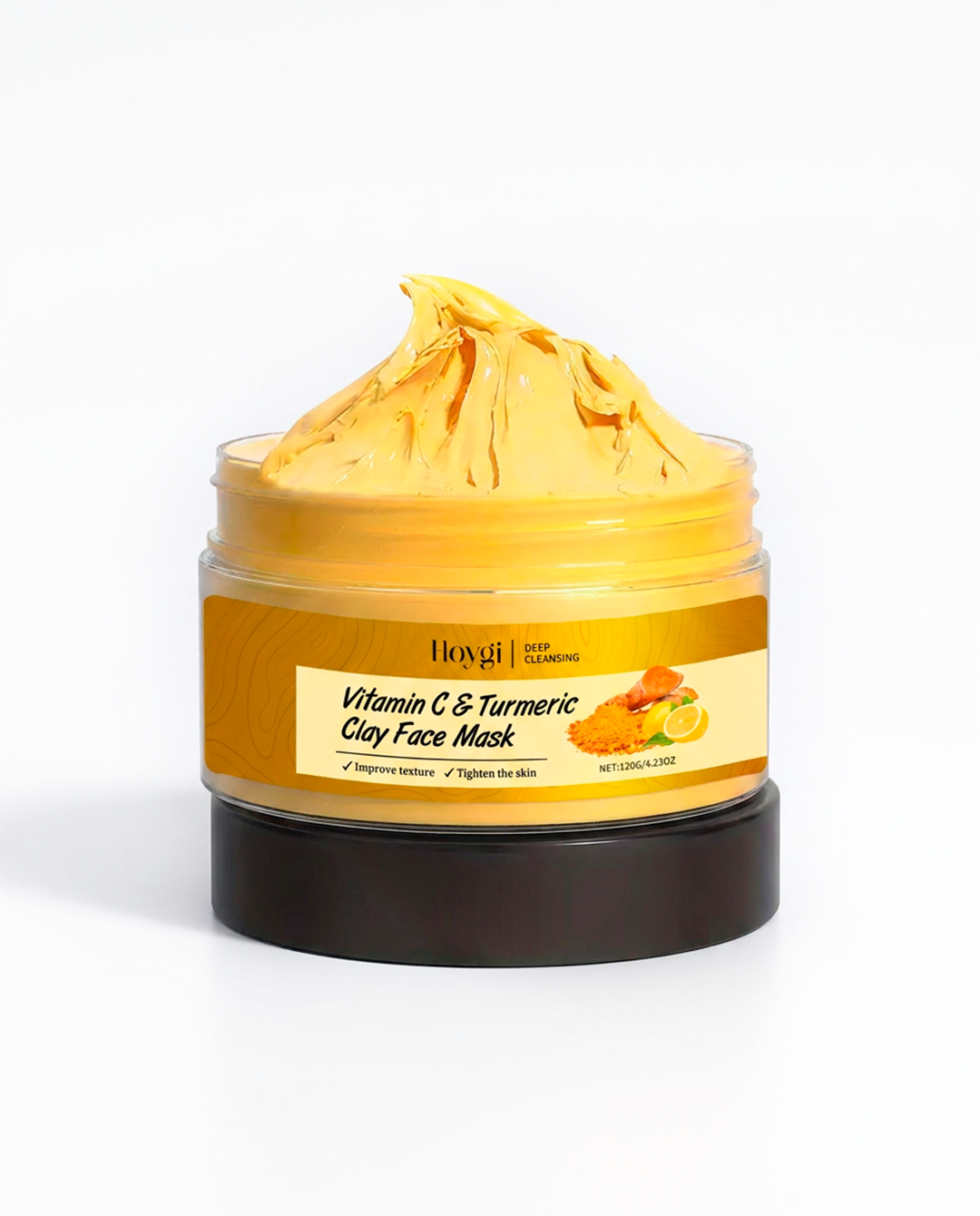 Hoygi Vitamin C & Turmeric Clay Face Mask by Beauty Vellvet