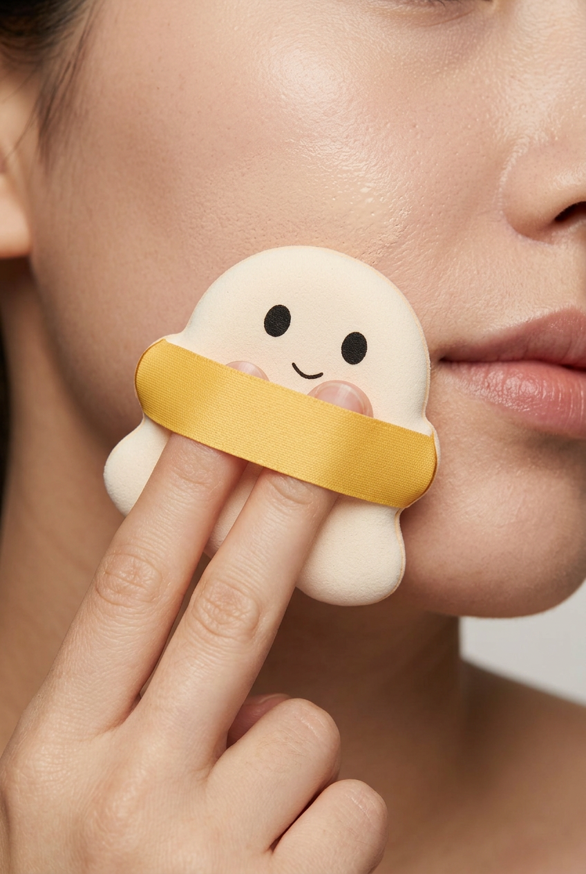 Cute Ghost Cushion Makeup Puff