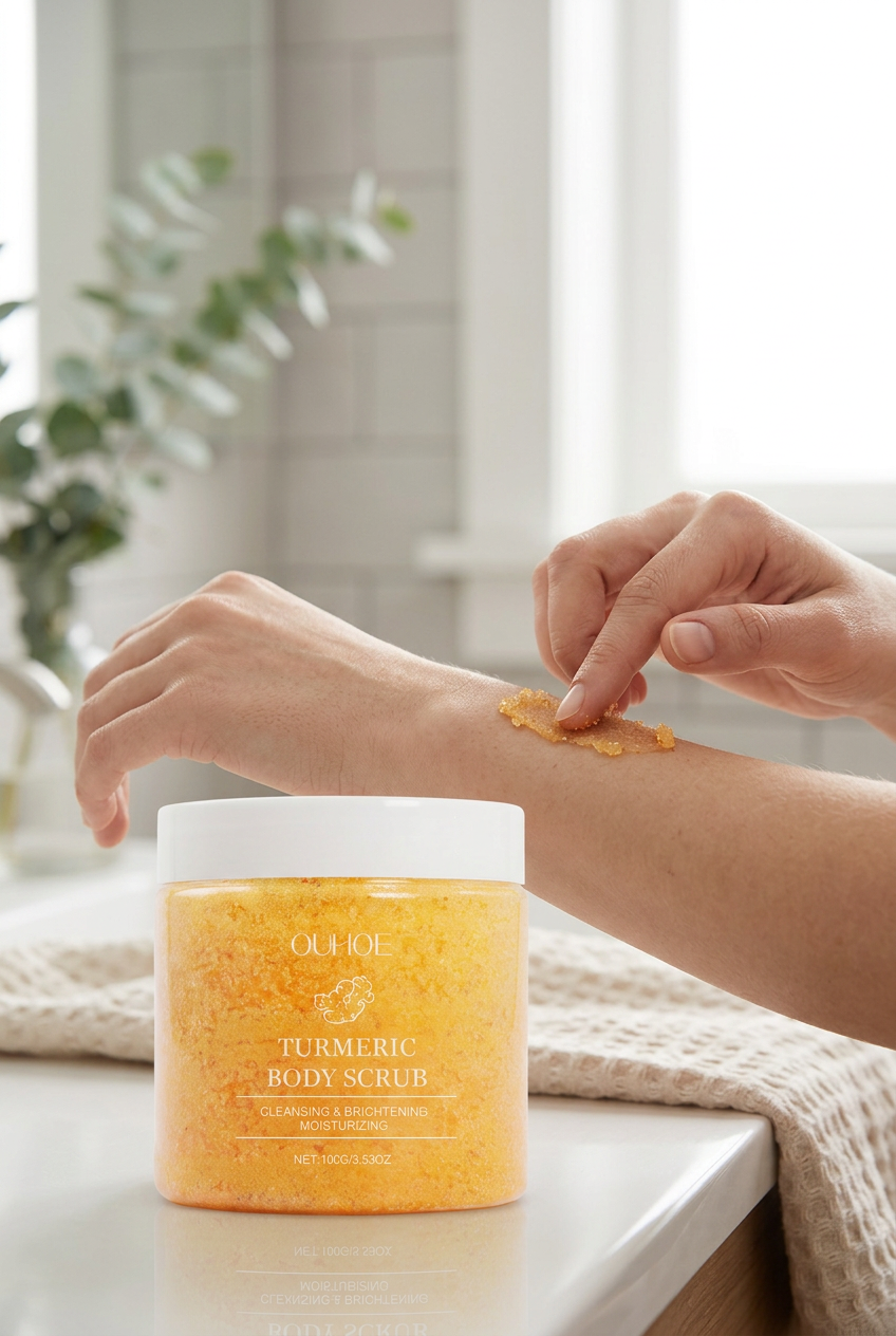 OUHOE Kurkuma-Körperpeeling von Beauty Vellvet, Ansicht 2
