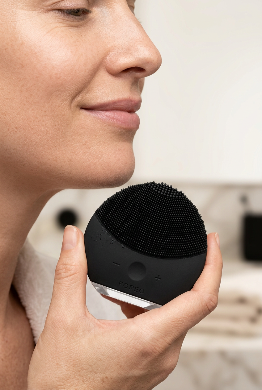 Sonic siliconen gezichtsreinigingsborstel van Beauty Vellvet, aanzicht 2