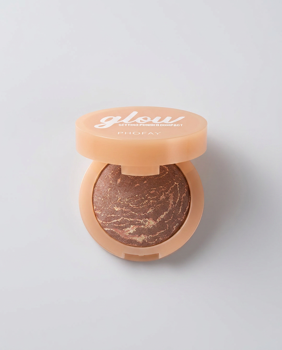 PHOFAY Glow Marmoriertes Fixierpuder — Stil 06