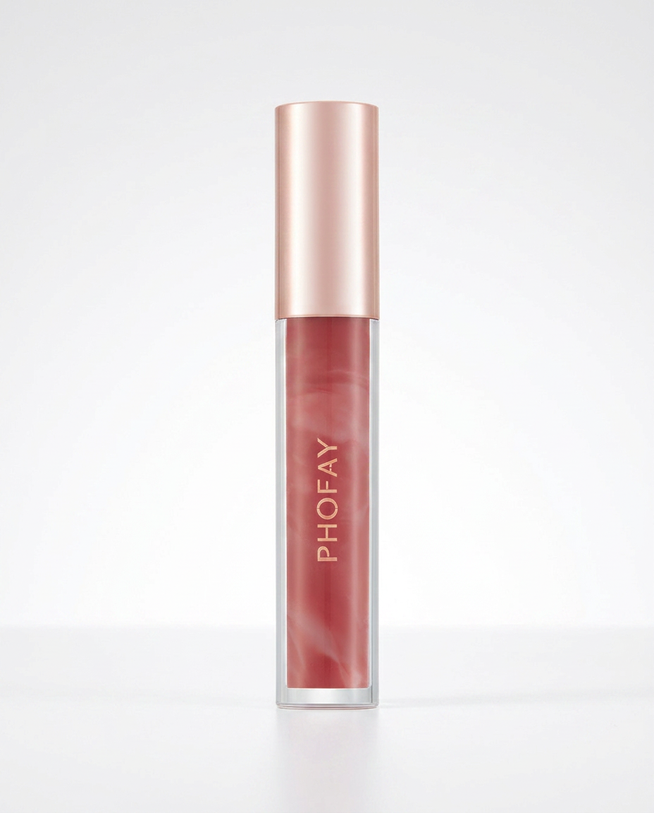 PHOFAY Rose Blooming Feuchtigkeitsspendendes Lipgloss von Beauty Vellvet, Ansicht 17