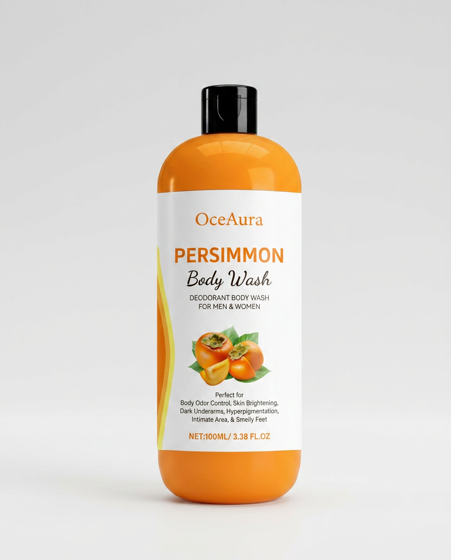 OceAura Kaki-Duschgel von Beauty Vellvet