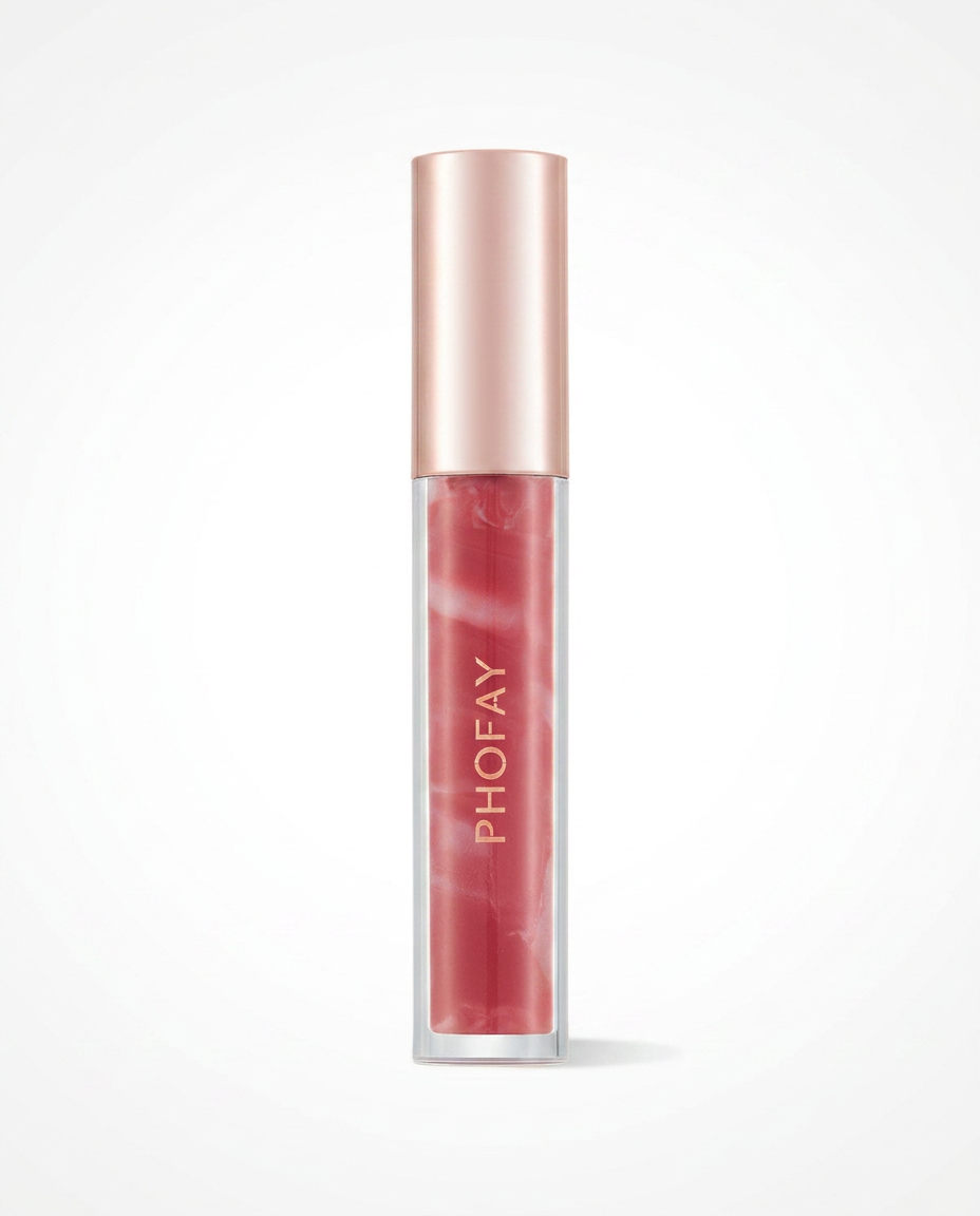 PHOFAY Rose Blooming Feuchtigkeitsspendendes Lipgloss von Beauty Vellvet, Ansicht 10