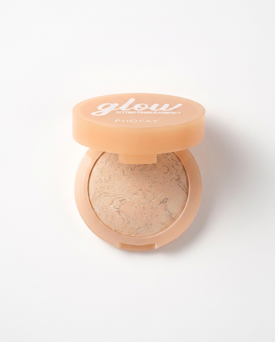 PHOFAY Glow Marmoriertes Fixierpuder — Stil 02