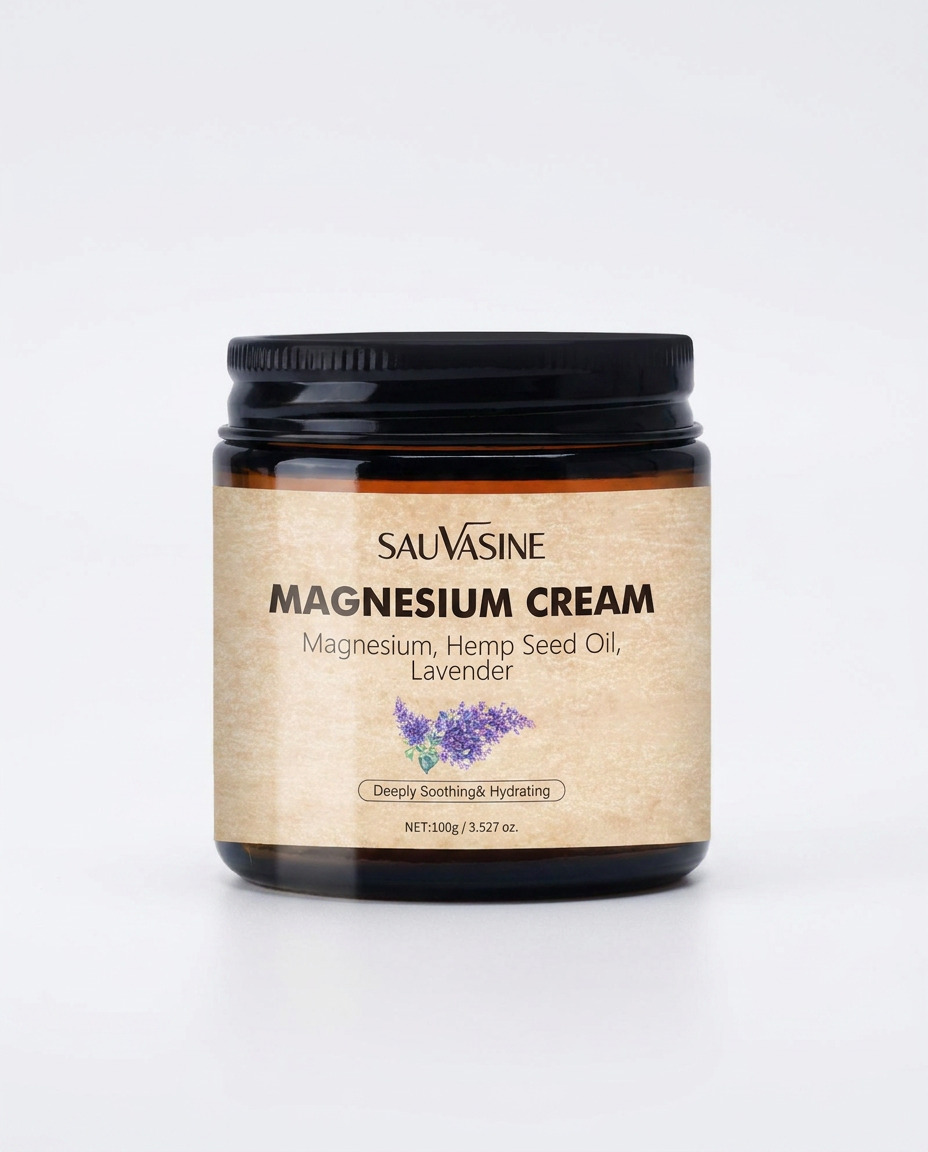 Sauvasine Magnesium Gesichts- & Körpercreme von Beauty Vellvet