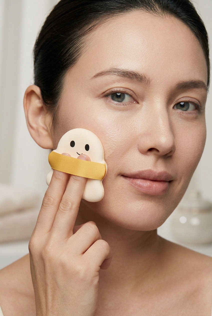 Cute Ghost Cushion Makeup Puff