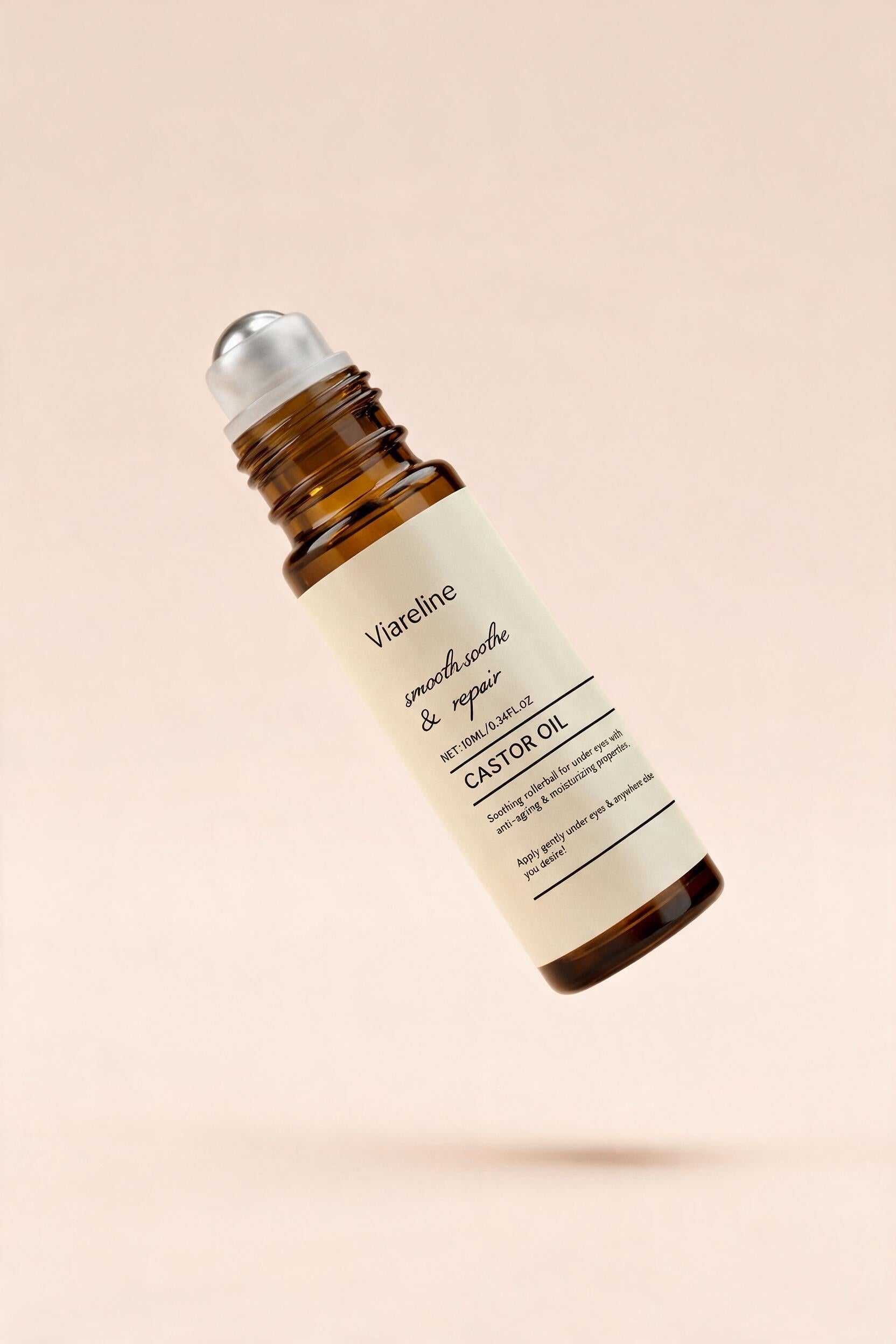 Roll-on contour des yeux à l'huile de ricin Viaerline par Beauty Vellvet, vue 3