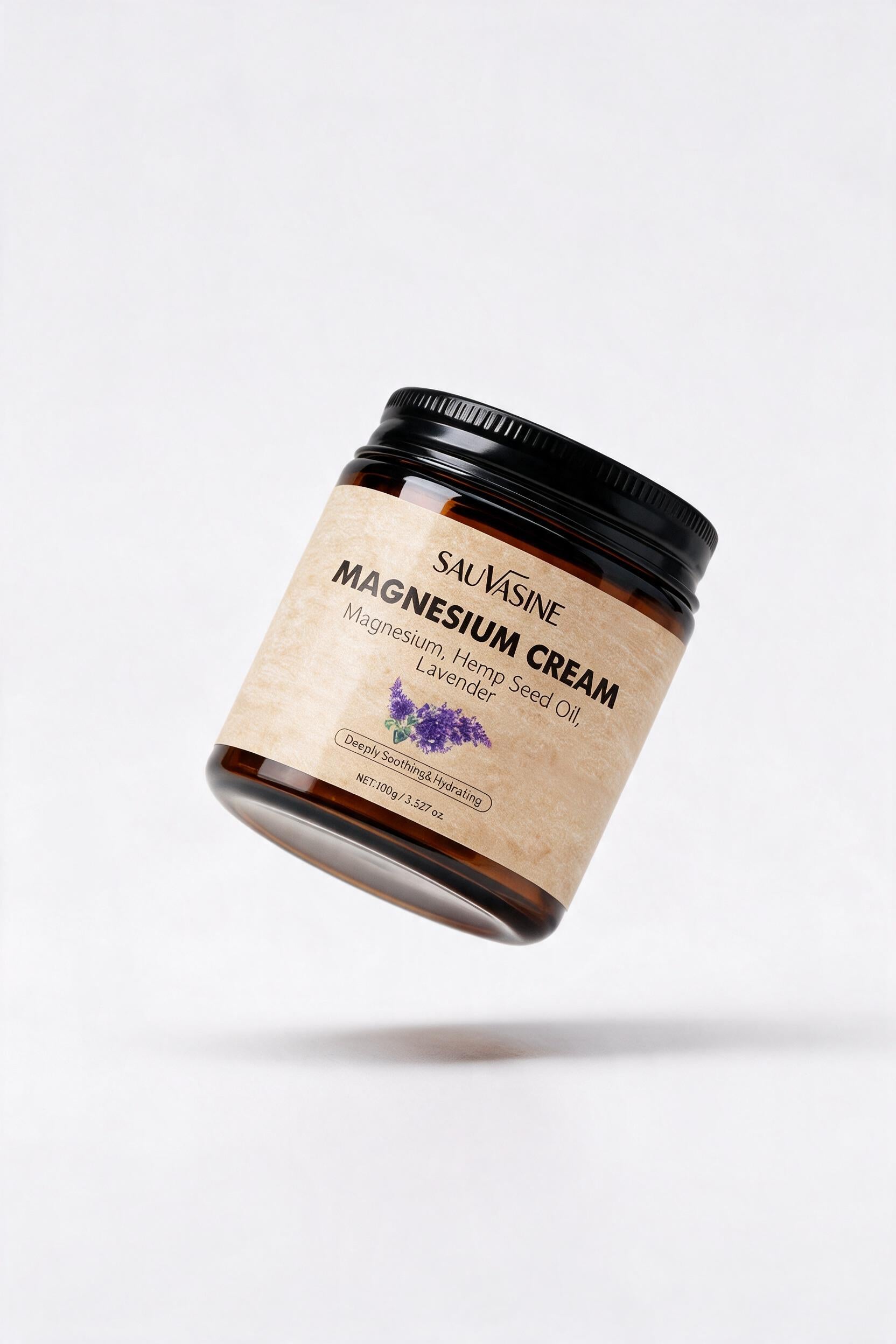 Crème visage et corps au magnésium Sauvasine par Beauty Vellvet, vue 3