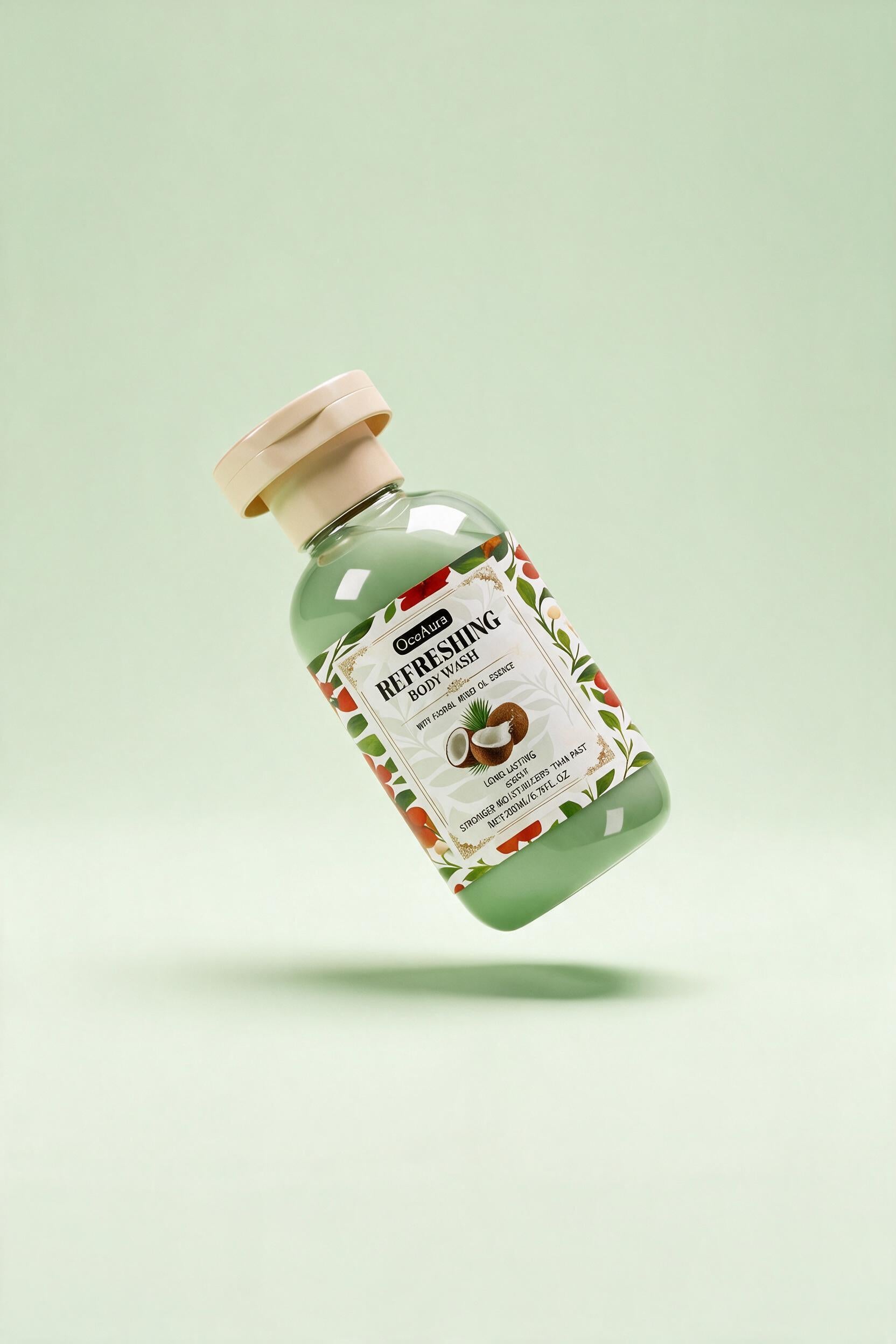 OceAura Rose & Lavendel Erfrischendes Duschgel von Beauty Vellvet, Ansicht 3
