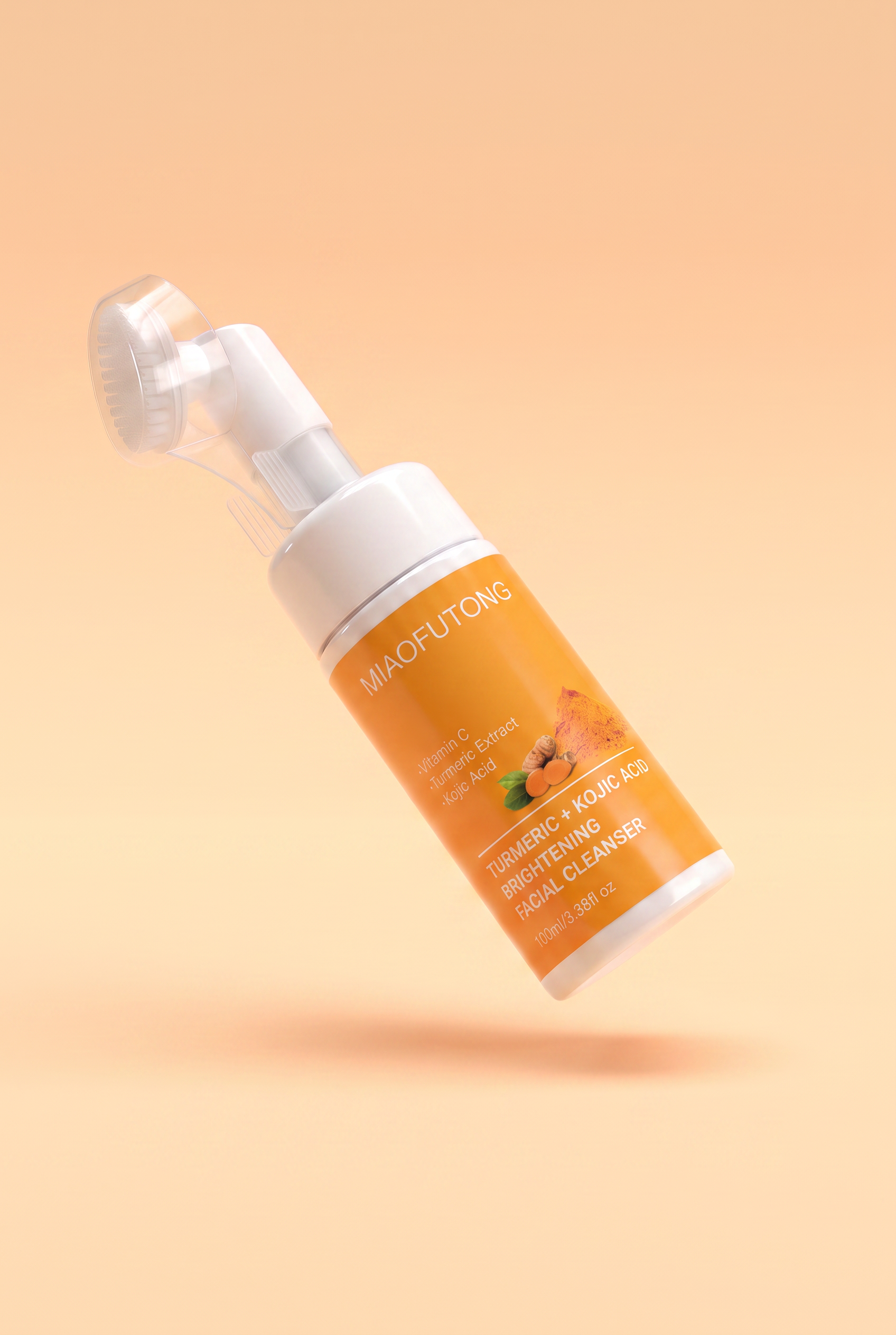 Collection nettoyante curcuma & acide kojique MIAOFUTONG par Beauty Vellvet, vue 3