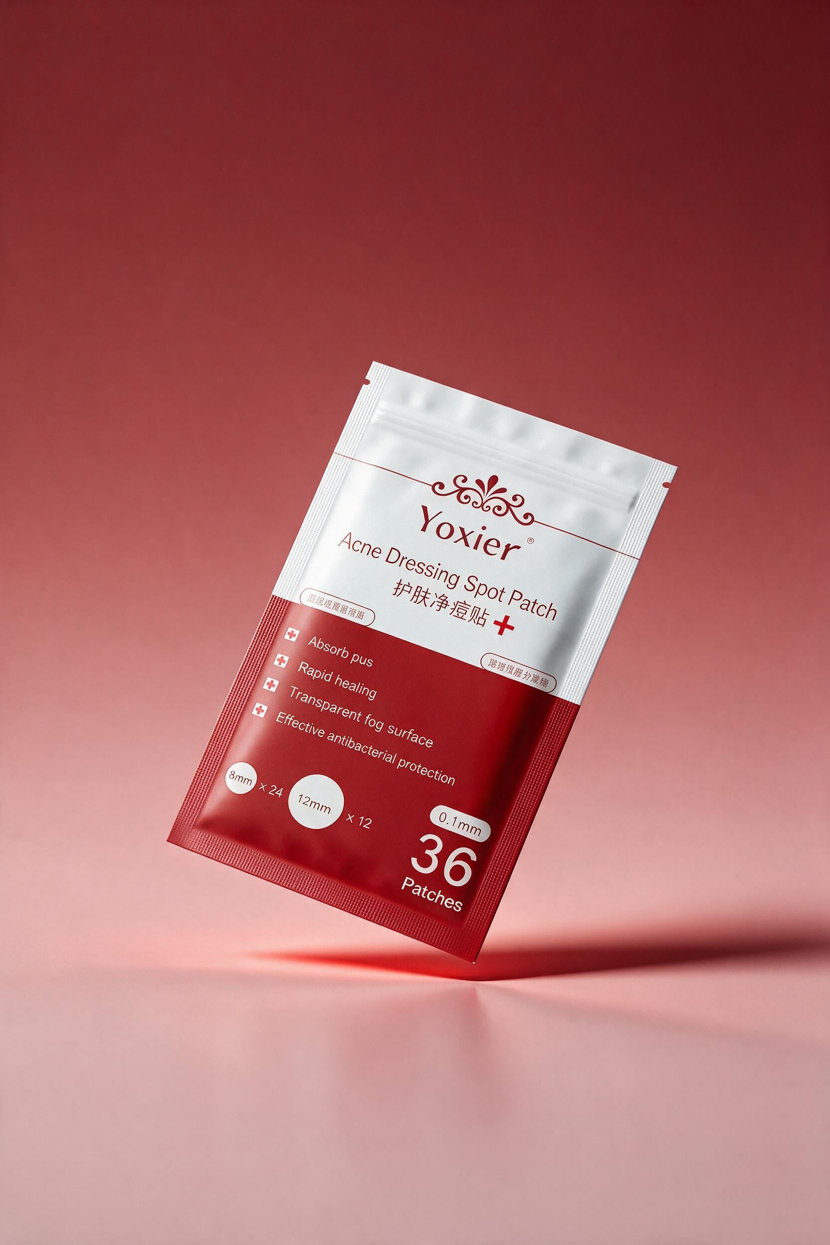 Yoxier Hydrocolloid Spot Patches by Beauty Vellvet, view 3