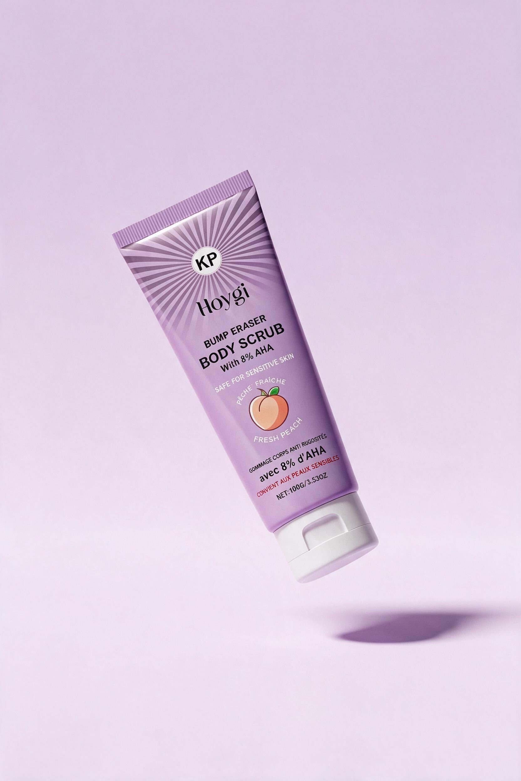 Pfirsich & Milchsäure Körperpeeling von Beauty Vellvet, Ansicht 3