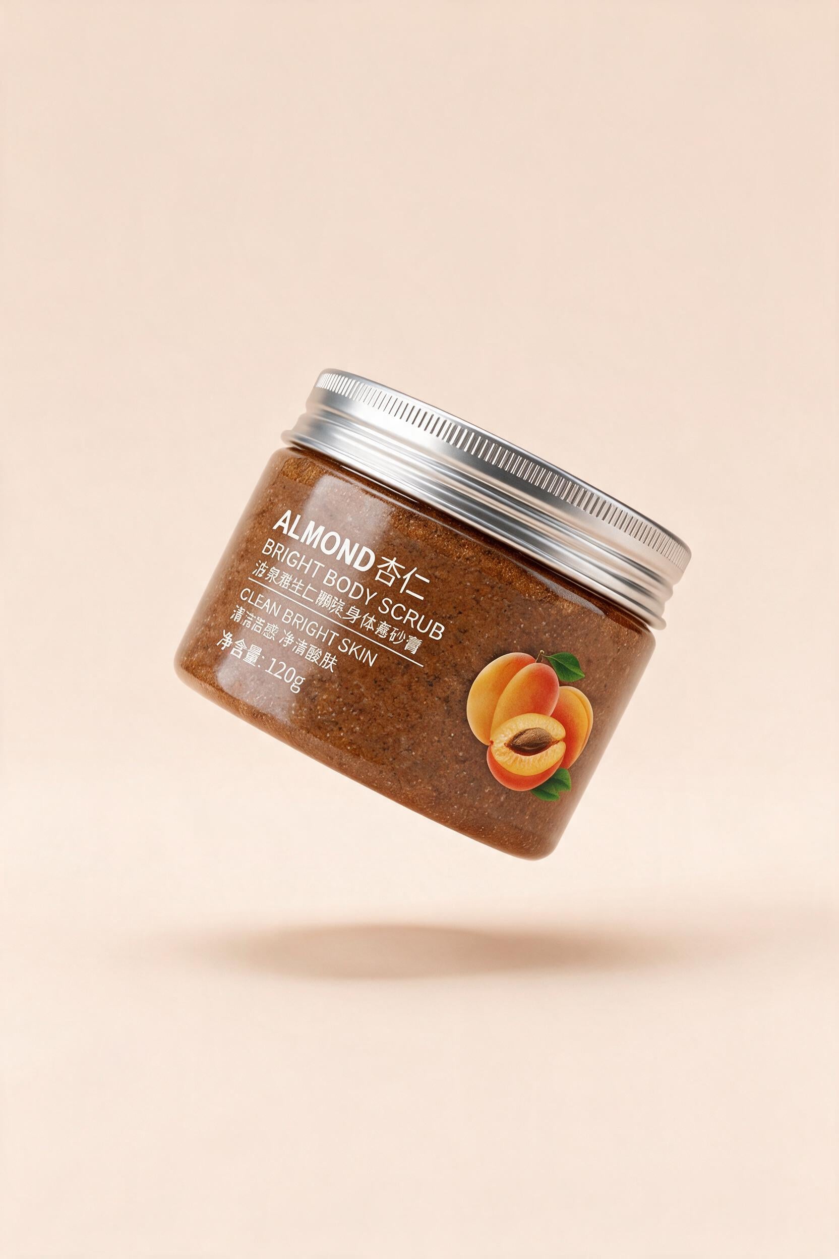 Almond Bright Skin Body Scrub by Beauty Vellvet, view 3