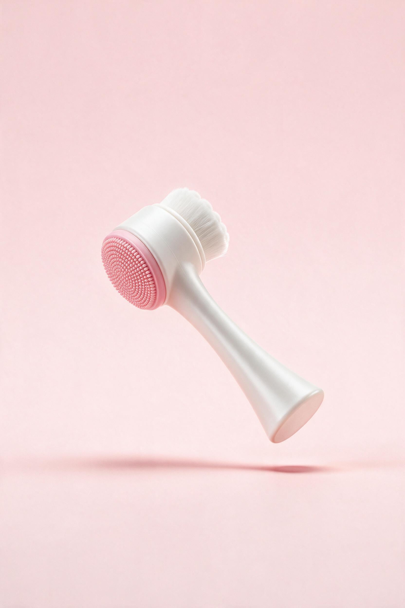 Dual-Sided Facial Cleansing Brush by Beauty Vellvet, view 3