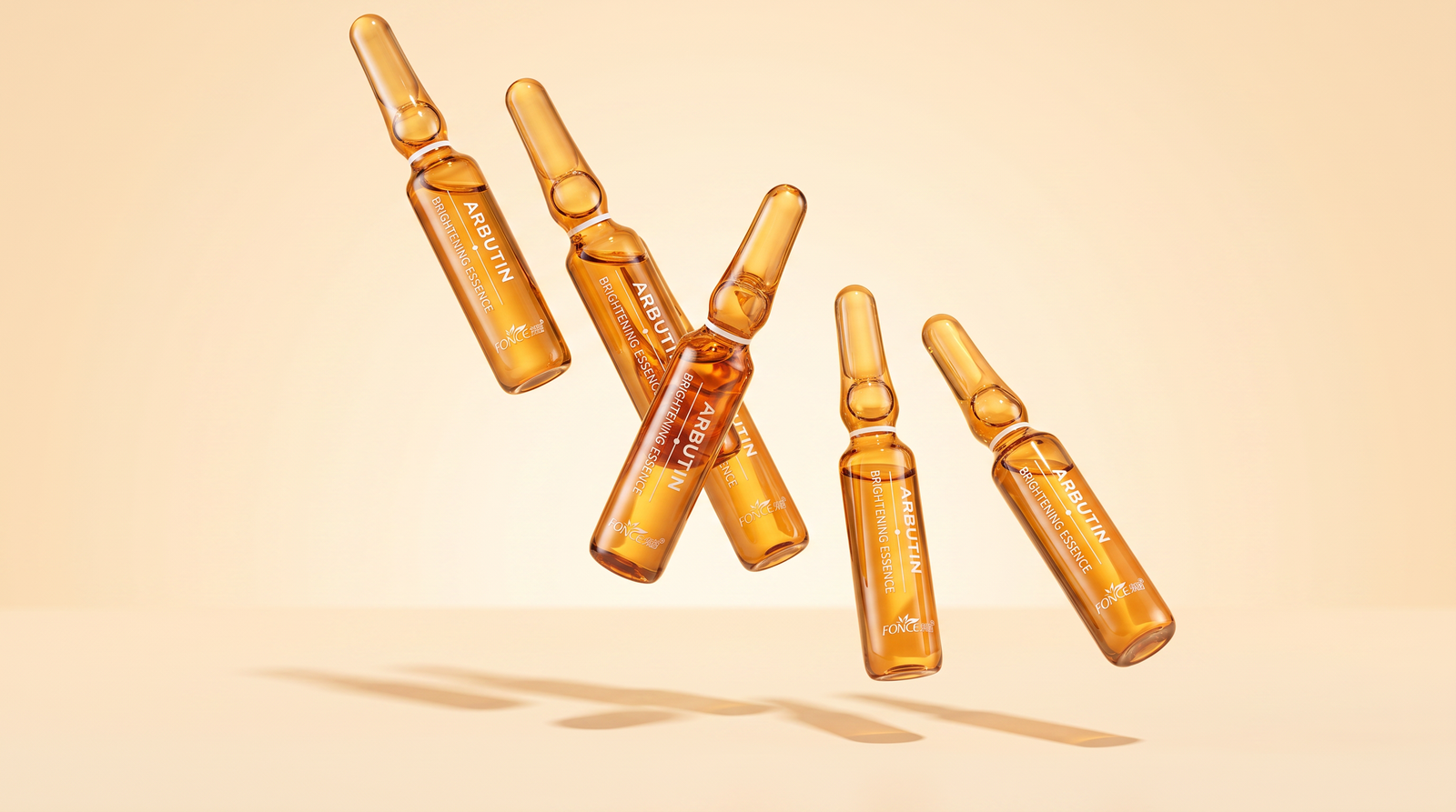 FONCE Arbutin Facial Ampoules, 28 × 1.5 mL