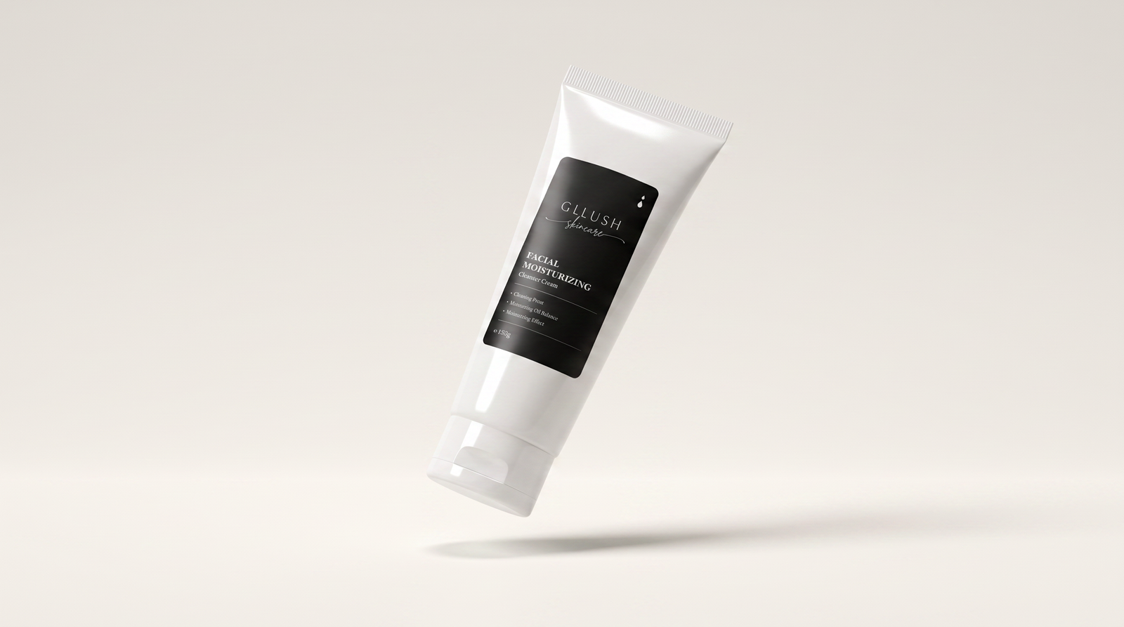 GLLUSH Moisturising Nettoyant Visage, 180 g