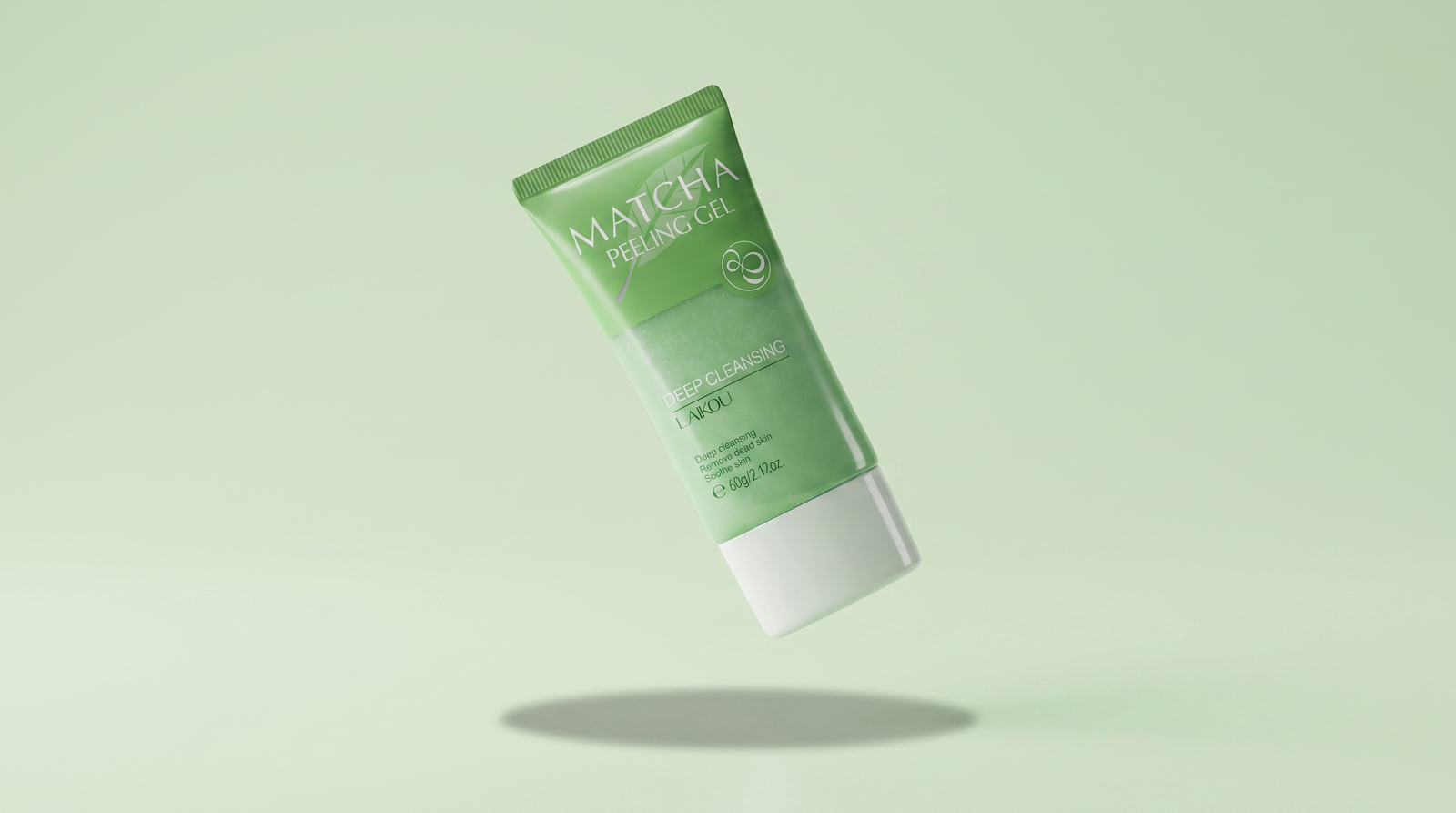 LAIKOU Matcha Peelinggel, 60 g