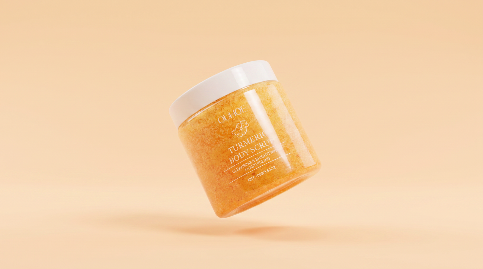 OUHOE Turmeric Körperpeeling, 100 g