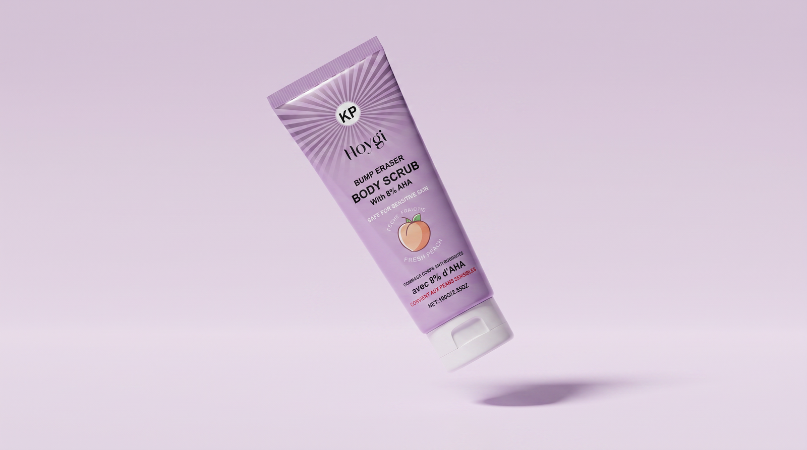 Peach & Lactic Acid Körperpeeling, 100 g