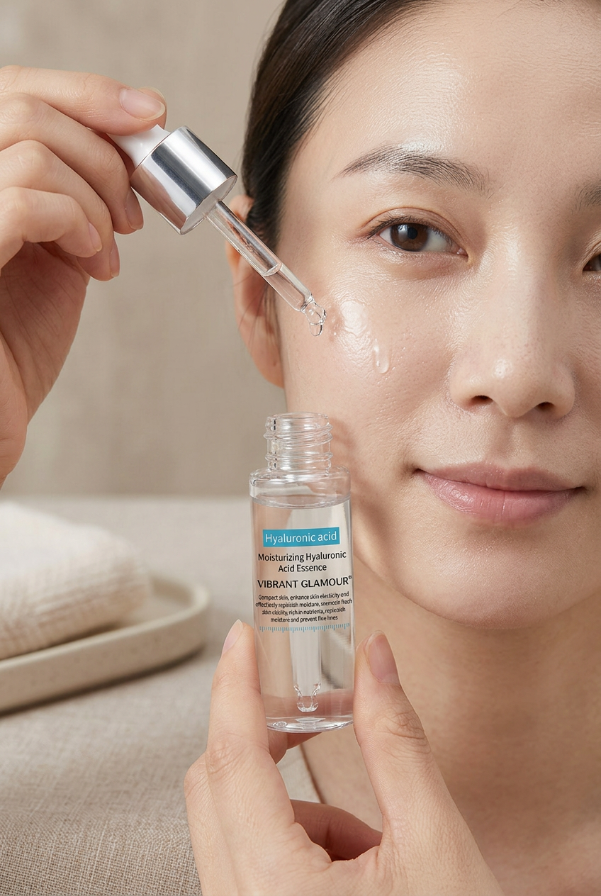 Vibrant Glamour Hyaluronzuur essence van Beauty Vellvet, aanzicht 2