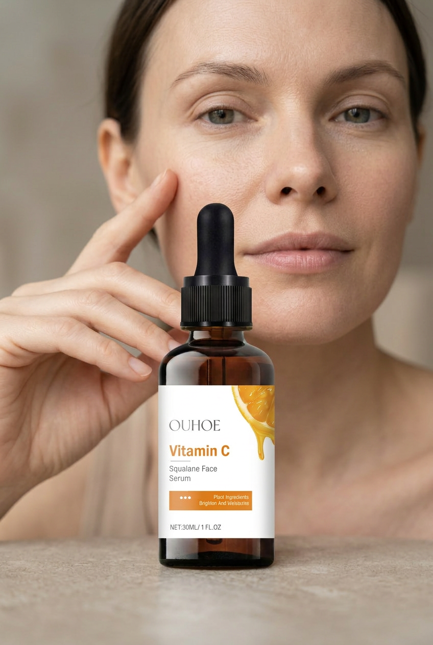 OUHOE Vitamin C & Squalane Face Serum by Beauty Vellvet, view 2